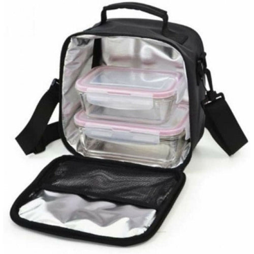 Bolsa térmica con tuppers incluidos