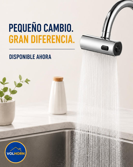 Extensor de grifo giratorio 3 en 1