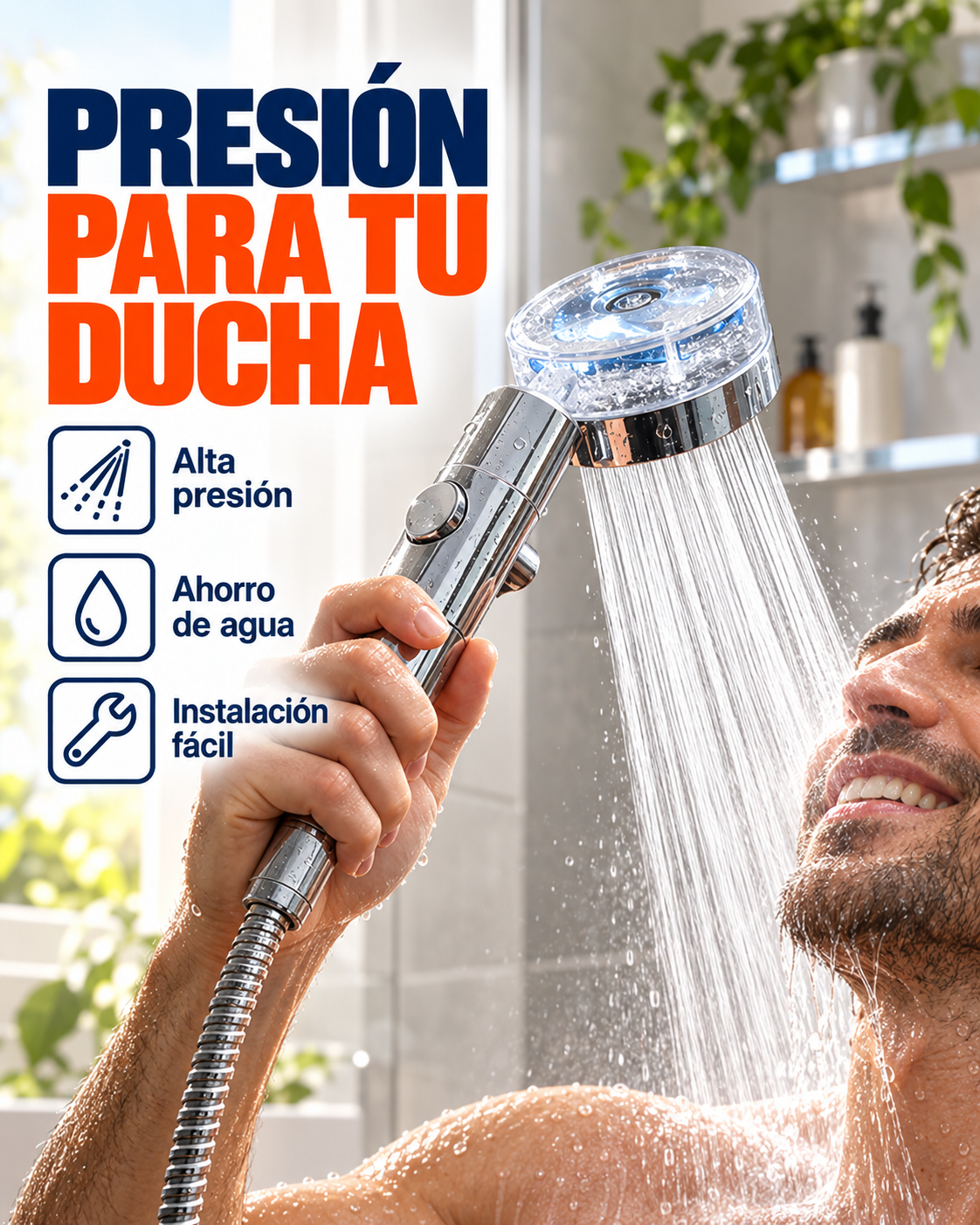 Cabezal de ducha de alta presión