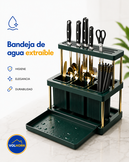 Soporte organizador de cocina