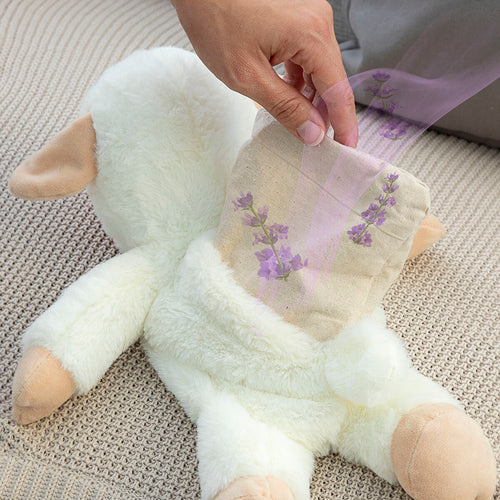 Peluche de oveja con efecto de calor y frío