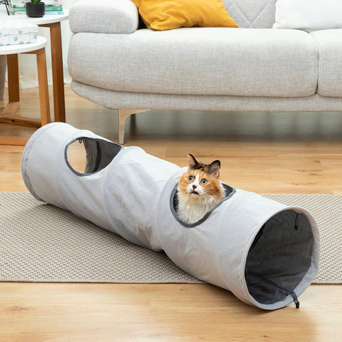 Túnel plegable para mascotas
