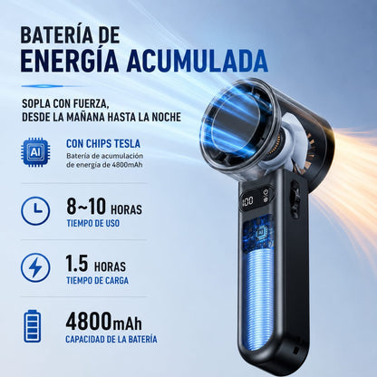 Ventilador de Mano Portátil USB con Batería