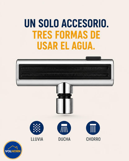 Extensor de grifo giratorio 3 en 1
