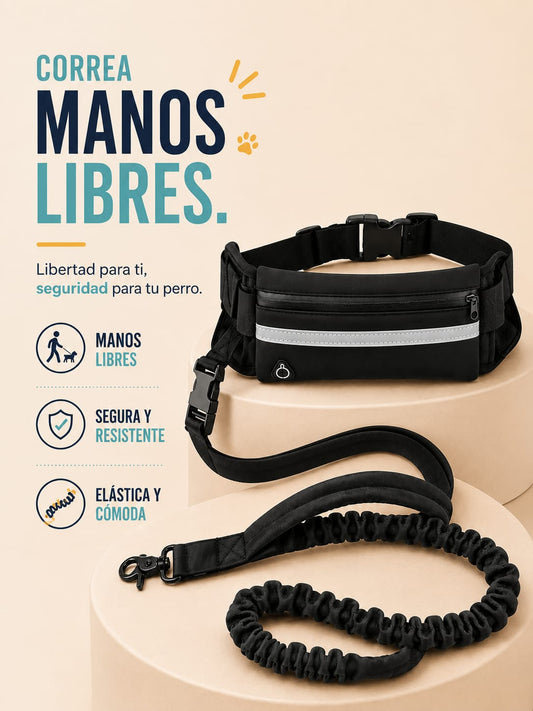 Correa manos libres para perros