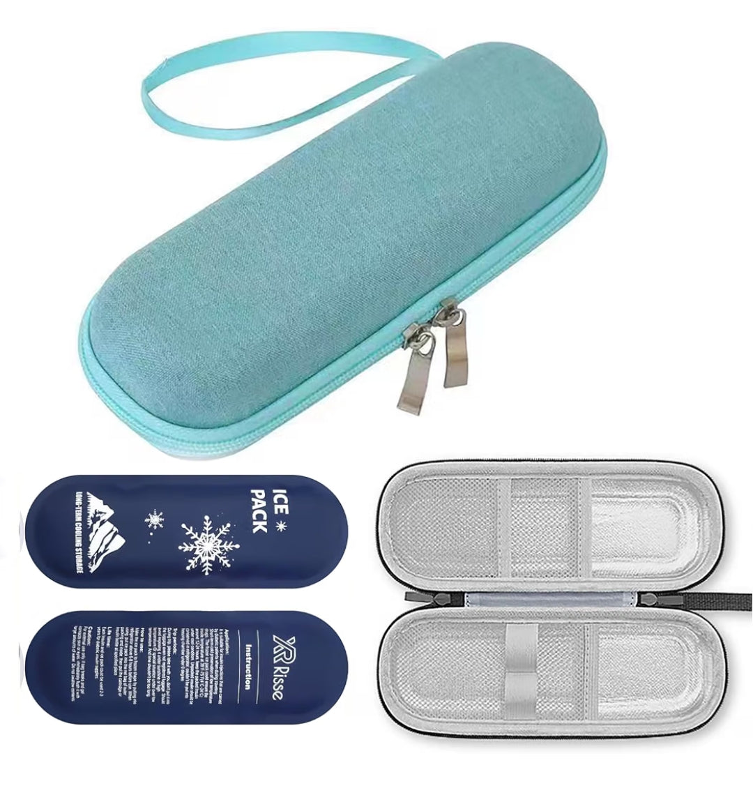 Estuche de almacenamiento en frío para Mounjaro, Ozempic, insulina, etc