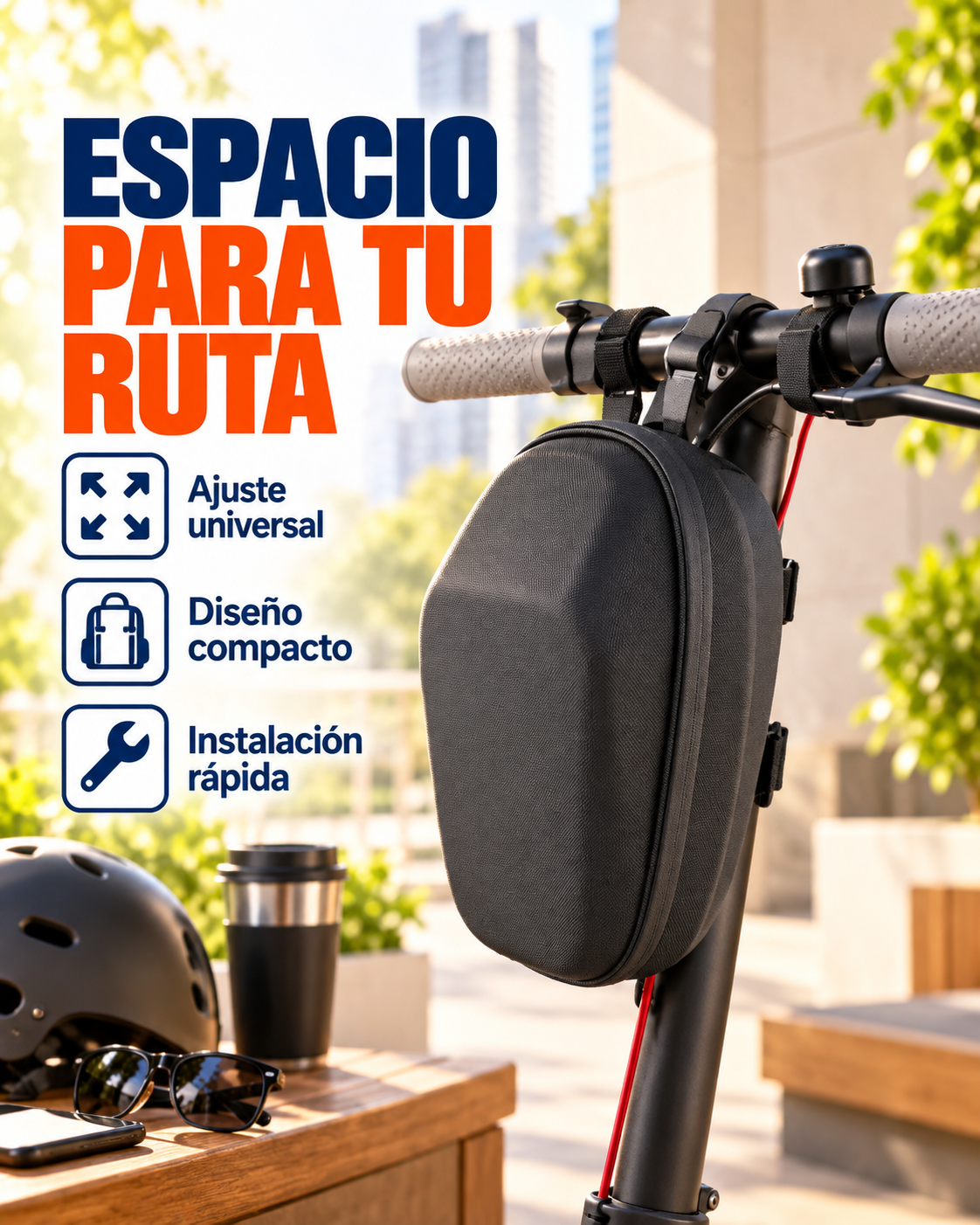 Mochila para scooter universal
