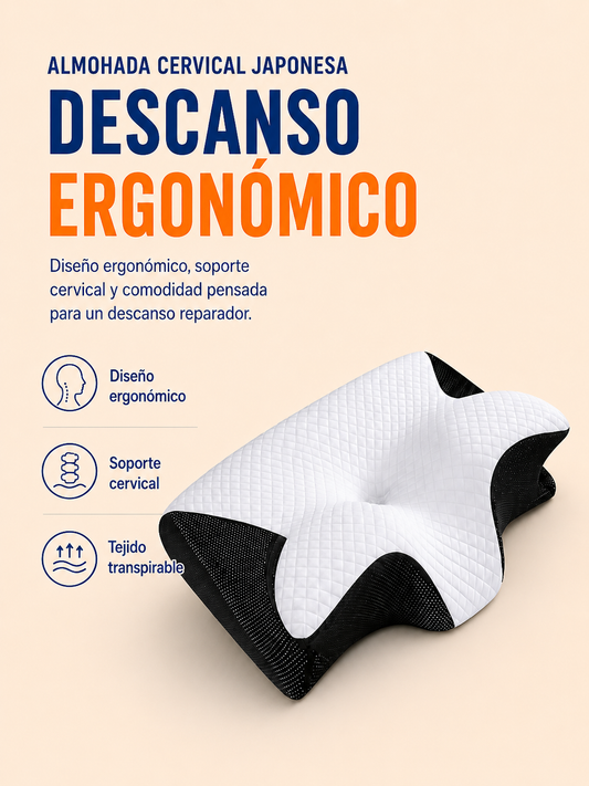 Almohada cervical japonesa