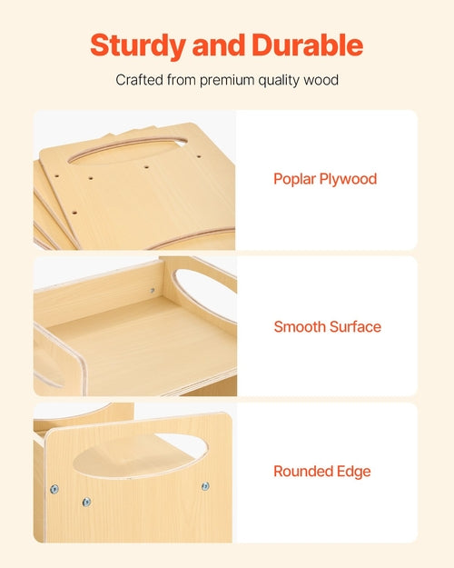 Conjunto de mesa y silla Montessori